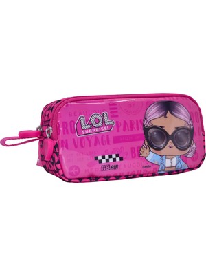 Wiggle L.o.l Suprise Bb Air Kalem Kutusu Çift Bölmeli Kalpli Fermuar Uçlu Kalemlik