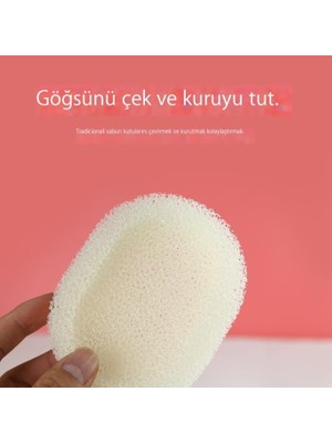 Hi Stores Seyahat Taşınabilir Sünger Net Boşaltma Çabuk Kuruyan Sabunluk (Yurt Dışından)