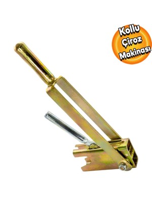 Badem10 Kollu Çiroz Makinası Kalıp Kilidi Sıkma Demir Beton