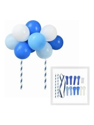 Asöy Krom Balon Pastel Balon Makaron Balon  Pasta Süsü Pasta Balonu