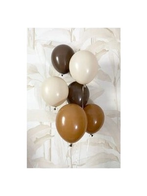 Asöy Pastel Deniz Kumu Pastel Çikolata Kahve Pastel Çikolata Karemel Balon