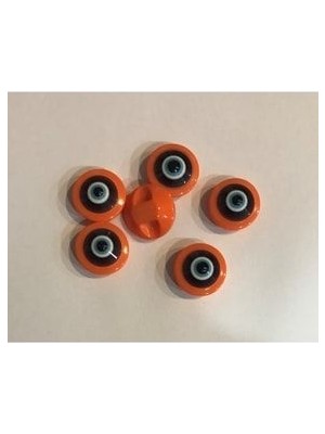 öztürk Şeffaf Bebe Nazar Düğmesi. 1.4cm 6'lı Paket