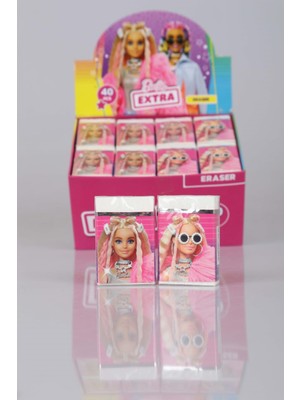 Barbie Lisanslı Barbıe Tekli Silgi