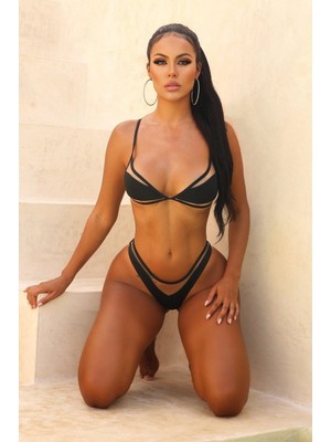 BMD Şeffaf Dizayn Brazilian Bikini