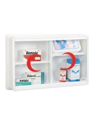 Tekreyonda Pls Ecza Dolabı Camlı Yeni Yönetmeliklere Uygun Sağlam Ev Okul İşyeri Ecza Dolabı 158