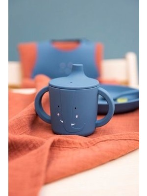 Sılıcone Sıppy Cup Mrs.elephant - Silikon Bebek Suluğu