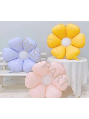 Bal10 Dünyası Papatya Folyo Balon Seti 3'Lü Karışık-1