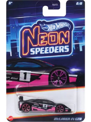 Hot Wheels Neon Yarışlar Temalı Arabalar Mclaren F1 Gtr