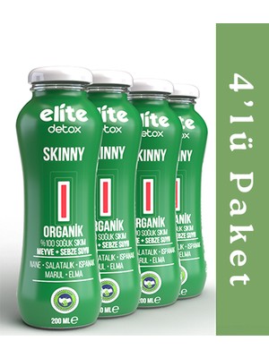 Elite Naturel Organik Detox Skinny