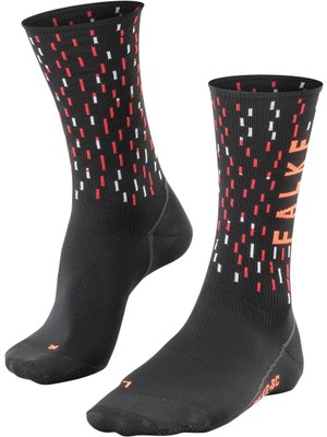 Falke Bc Impulse Bisiklet Çorabı-Siyah-Turuncu