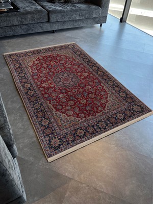 Rugs Modern Bordo Bej Temalı Geleneksel Motif Etnik Çiçek Desenli Vintage Dekoratif Halı 2915