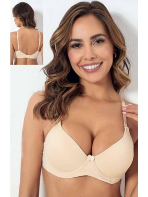Dode Flora 4025 Kulaklı Bütün Mide Desteksiz Sütyen Godewo