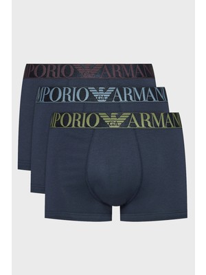 Emporio Armani Logolu Streç Pamuklu Boxer Erkek Boxer 111357 4F726 64135