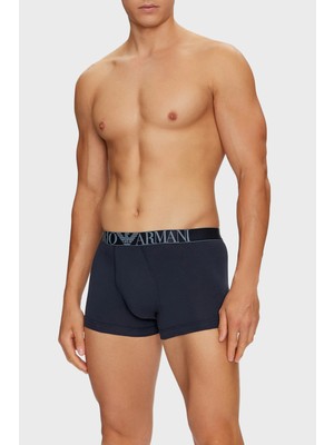 Emporio Armani Logolu Streç Pamuklu Boxer Erkek Boxer 111357 4F726 64135