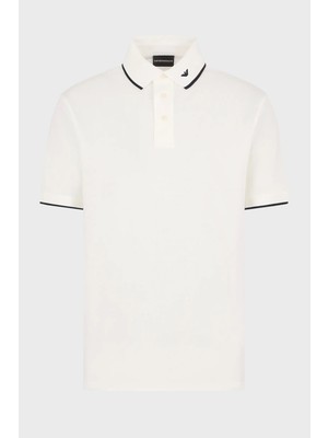 Emporio Armani % 100 Pamuklu Polo Yaka T-Shirt Erkek Polo Yaka T-Shirt 6D1F65 1jtkz 01C6