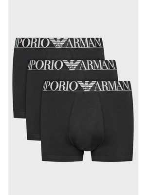 Emporio Armani Logolu Streç Pamuklu Boxer Erkek Boxer 111357 4F726 73320