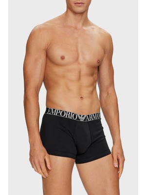 Emporio Armani Logolu Streç Pamuklu Boxer Erkek Boxer 111357 4F726 73320