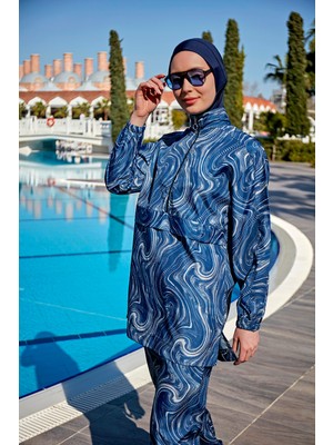 Remsa Mayo Remsa Paraşüt Tam Kapalı Tesettür Mayo R4701 Rüzgar