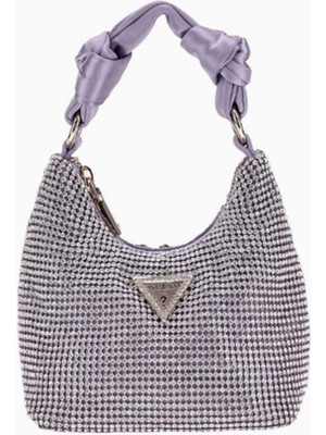 Guess Lua Mini Hobo Taşlı El Çantası