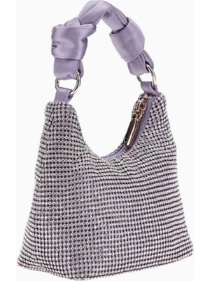 Guess Lua Mini Hobo Taşlı El Çantası