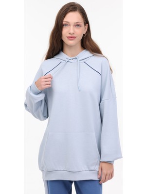 Wl Grace-Yd 16SS129 4pr A Mavı Kadın Sweatshirt