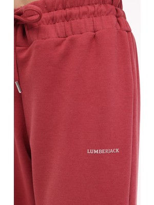 Lumberjack Wl Carla 22CT693 4pr Pastel Bordo Kadın Eşofman Altı