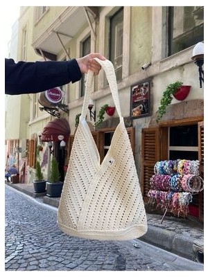 El Örgüsü Agapi Çanta/el Örgüsü Çanta/