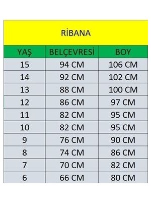 Nacar Store Okul Pantolonu Lastikli Ribana Bel Kanvas Çocuk Pantolonu