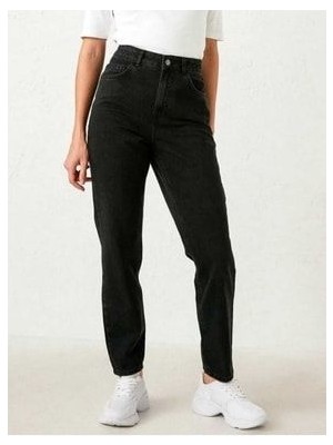 Geenz Manifacture Ngbutika Siyah Mom Jeans