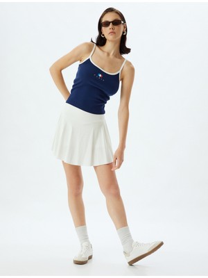 Koton Tenis Eteği Şortlu Kloş Rahat Kalıp