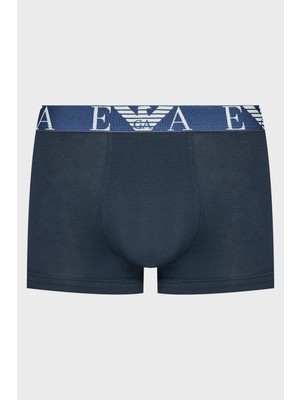 Emporio Armani Logolu Streç Pamuklu Boxer Erkek Boxer 111357 4F715 64135