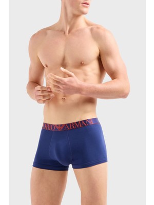 Emporio Armani Logolu Streç Pamuklu Boxer Erkek Boxer 111357 4F726 25732