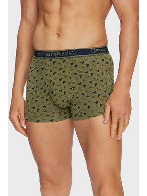 Emporio Armani Logolu Streç Pamuklu Boxer Erkek Boxer 112130 4F717 75436