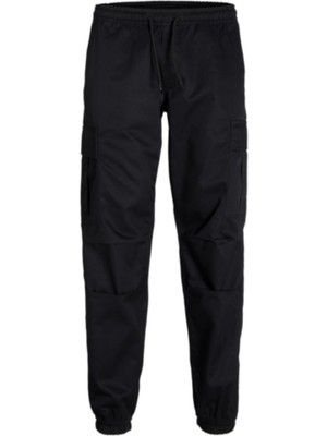 Jack & Jones 12258324 Jpstkane Jjroupe Jogger Cargo Pantolon Siyah