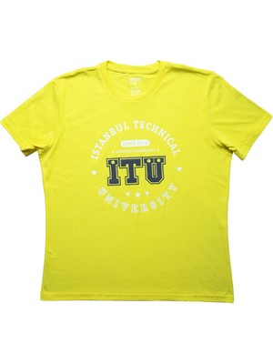 İTÜ Vakfı İTÜ Spor Erkek Sarı Tişört
