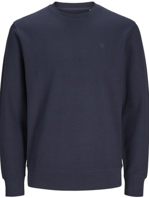 Jack & Jones Jprblarowan Structured Sweat Crew Neck LACİVERT12259351