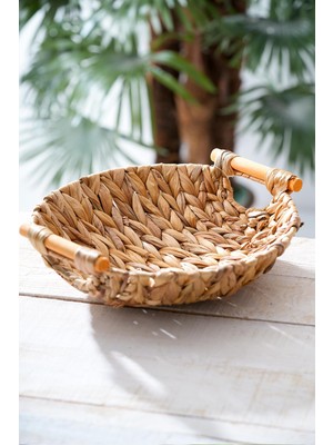 Acar Wicker Hasır Ekmek Sepeti - 29 Cm