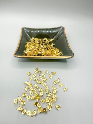 Egem Aksesuar Kolye Bileklik Sıkma Aparatı Sarı Kaplama 200 Adet