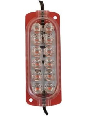 Demir Led 12 Volt 2.4 Watt Animasyonlu Çakar LED Sarı