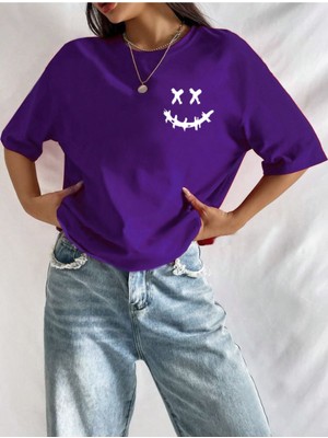 Medinenur Gülen Yüz Baskı Unisex T-Shirt