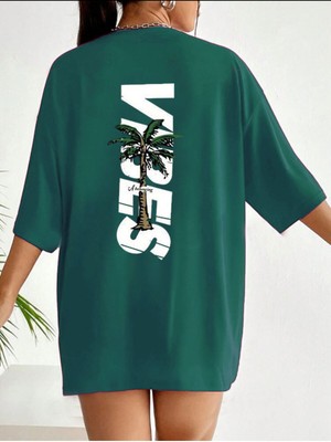 Medinenur Vibes Baskılı Unisex T-Shirt