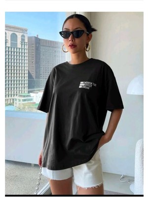 Medinenur Cherish Time Effect Baskılı Unisex T-Shirt