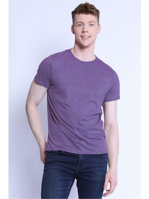 Medinenur Unisex Pamuklu Bisiklet Yaka T-Shirt