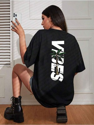 Medinenur Vibes Baskılı Unisex T-Shirt