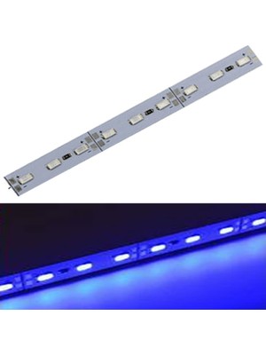 Demir Led 12 Volt 5630 Ledli LED Bar Alüminyum Çubuk 72 Ledli Mavi