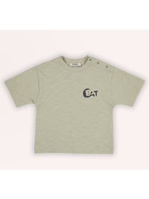 Panço Erkek Bebek Baskı Detaylı Tişört