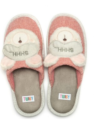 Twigy Nikki Kadın Ev Terliği Pembe 36/41