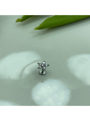 Chen Jewelry-Accessories Çelik Yıldız Tragus Piercing