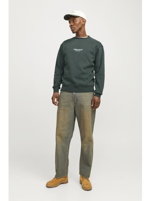 Jack & Jones Jorvesterbro Sweat Crew Neck Noos Antrasit