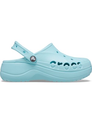 Crocs Baya Platform Clog Kadın Terlik 208186-4SS Pure Water